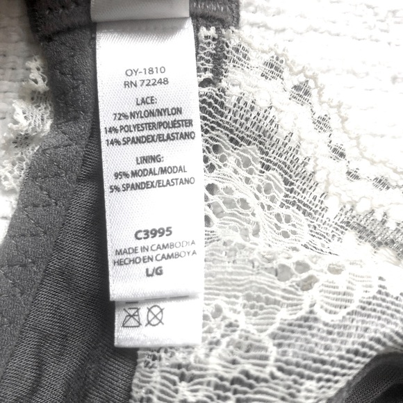 Felina lace bralette size L - Picture 8 of 10